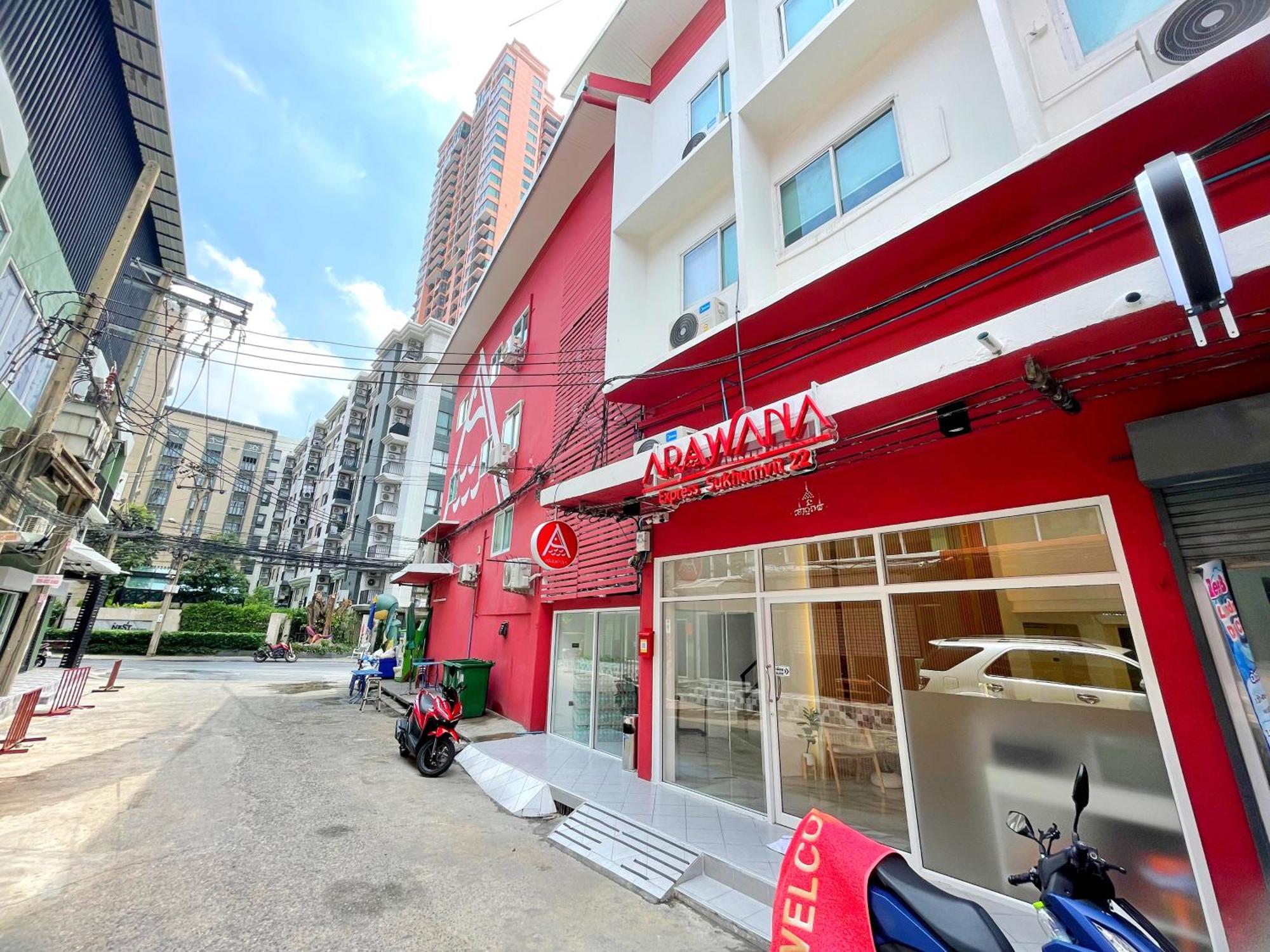 방콕 Arawana Express Sukhumvit 22 아파트 호텔 외부 사진